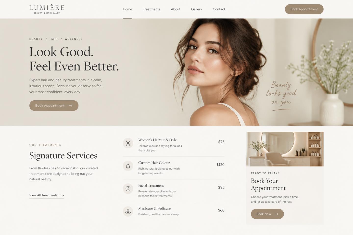 Lumière Salon mobile concept